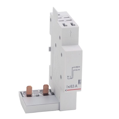 Legrand - Module raccord par peigne DX tête de groupe - borne auto - 2P jusqu'à 63 A - Réf : 406300