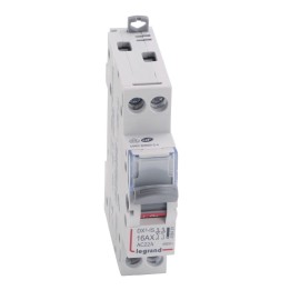 Legrand - Interrupteur-sectionneur DX³-IS - 2P 400 V~ - 16 A - 1 module - Réf : 406431