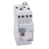 Legrand - Inter diff DX³-ID - vis/vis - 2P - 230V~ - 40 A - type AC - 30mA - départ haut - 2M - Réf : 411611