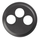 Legrand Céliane - Enjoliveur - Prise TV-R-SAT - Graphite - Réf : 067985