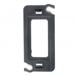 pour 1 module Blanc 099637 Plaque avec support Mosaic