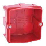 Legrand - Boîte Batibox - maçonnerie - pour prise 20 et 32 A - 1 poste - prof. 40 - Réf : 080184