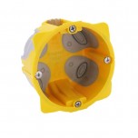 Legrand - Boîte à encastrer Ecobatibox profondeur 40mm pour plaque de plâtre - 1 poste - Réf : 090508