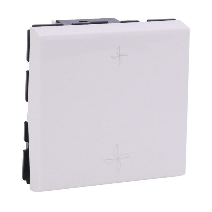 Legrand - Commande de VMC Mosaic - blanc antimicrobien - Réf : 099639