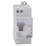 Legrand - Inter diff DX³-ID - vis/auto - 2P - 230V~ - 40A - type A - 30mA - départ haut - 2M - Réf : 411638