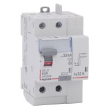 Legrand - Inter diff DX³-ID - vis/auto - 2P - 230V~ - 63A - type A - 30mA - départ haut - 3M - Réf : 411639