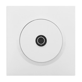 Legrand - Prise TV étoile blindée dooxie one livrée avec plaque carrée blanche et griffes - Réf : 600751