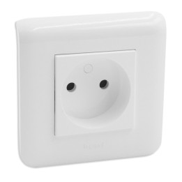 Legrand Mosaic - Prise 2P Complet - Réf : 099694
