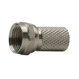 Legrand - Fiche télévision typeF mâle à visser pour câble coaxial Ø7mm - Réf : 073990