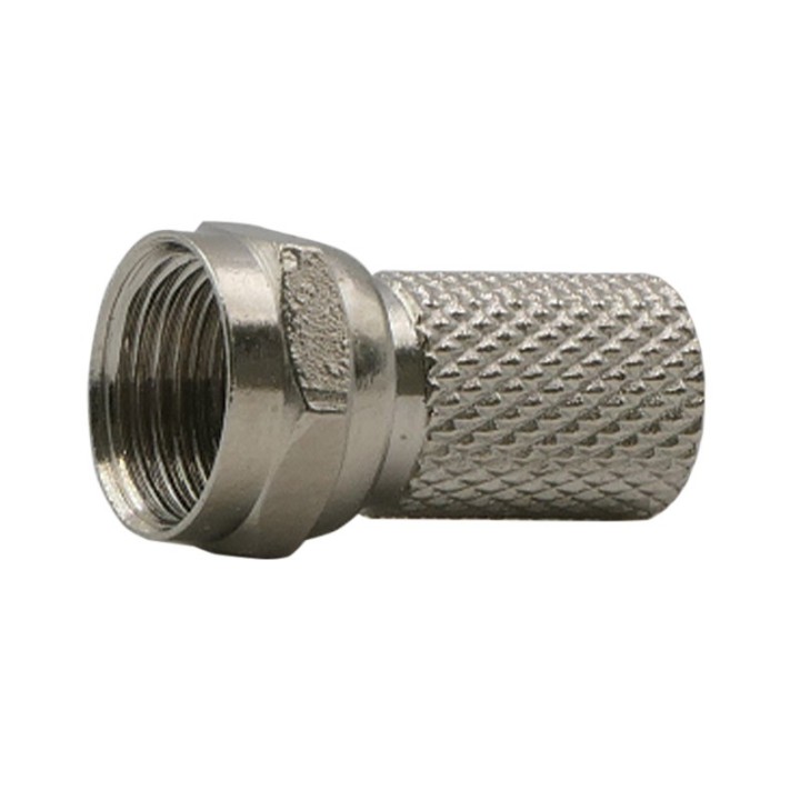 Legrand - Fiche télévision typeF mâle à visser pour câble coaxial Ø7mm - Réf : 073990