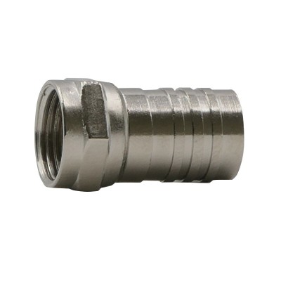 Legrand - Fiche télévision typeF mâle à sertir pour câble coaxial Ø7mm - Réf : 073995