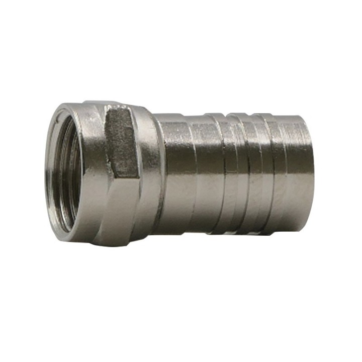 Legrand - Fiche télévision typeF mâle à sertir pour câble coaxial Ø7mm - Réf : 073995