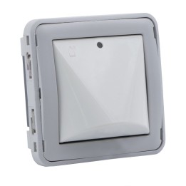 Legrand - Détecteur de gaz Prog Plexo composable gris/blanc - Réf : 069592