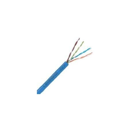 Legrand - Câble pour réseaux locaux LCS³ catégorie 6 F/UTP 4 paires torsadées 100ohms - au mètre - réf : LEG-Cat6-F/UTP-4P-bleu