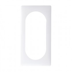 Legrand - Plaque Céliane - Laqué - 4/5 Modules - Blanc Yesterday - Réf : 066635