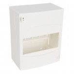 Legrand - Coffret cache-borne à équiper - 6 modules - 160 x 128 x 74 mm - bornier de terre - Réf : 092715