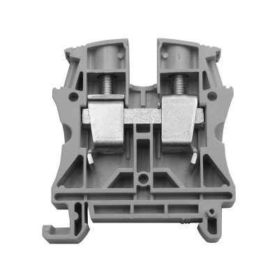 Legrand - Bloc jonction Viking 3 à vis - 1 jonction/1 entrée/1 sortie - gris - pas 12 - Réf: 037164