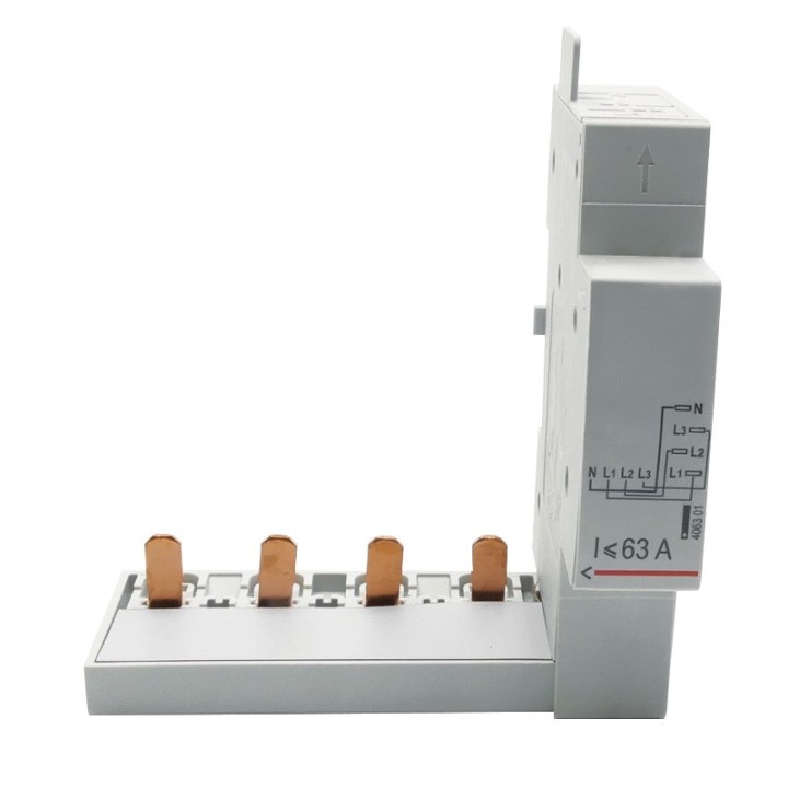 Legrand - Module Raccordt par peigne DX tête de groupe - Borne Auto - 4P jusqu'à 63 A - Réf: 406301