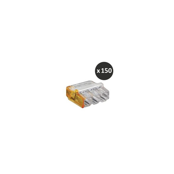 BLM - Connecteur Mini Connex 3 entrées orange - Réf : 460130(150)