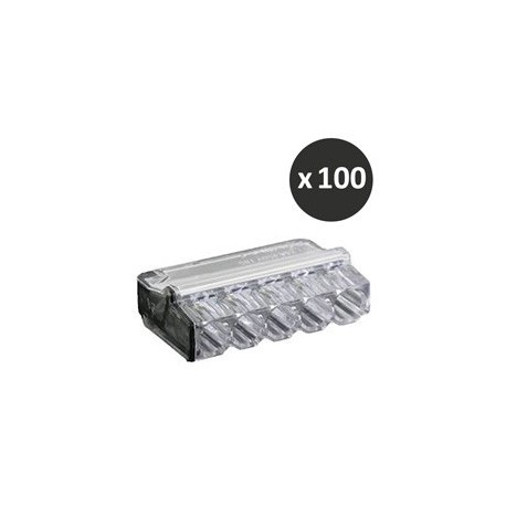 BLM - Connecteur Mini Connex 5 entrées gris - Réf : 460150(100)