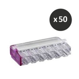 BLM - Connecteur Mini Connex 6 entrées violet - Réf : 420160(50)