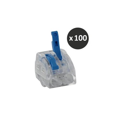BLM - Connecteur à leviers 0.2-4 mm² 2 entrées - Réf : 485120(100)