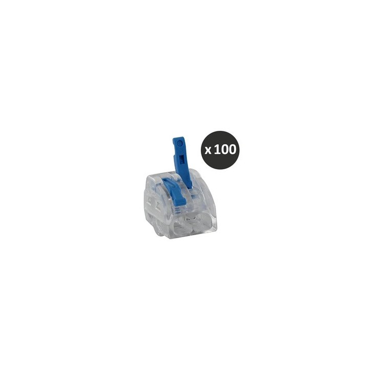 BLM - Connecteur à leviers 0.2-4 mm² 2 entrées - Réf : 485120(100)