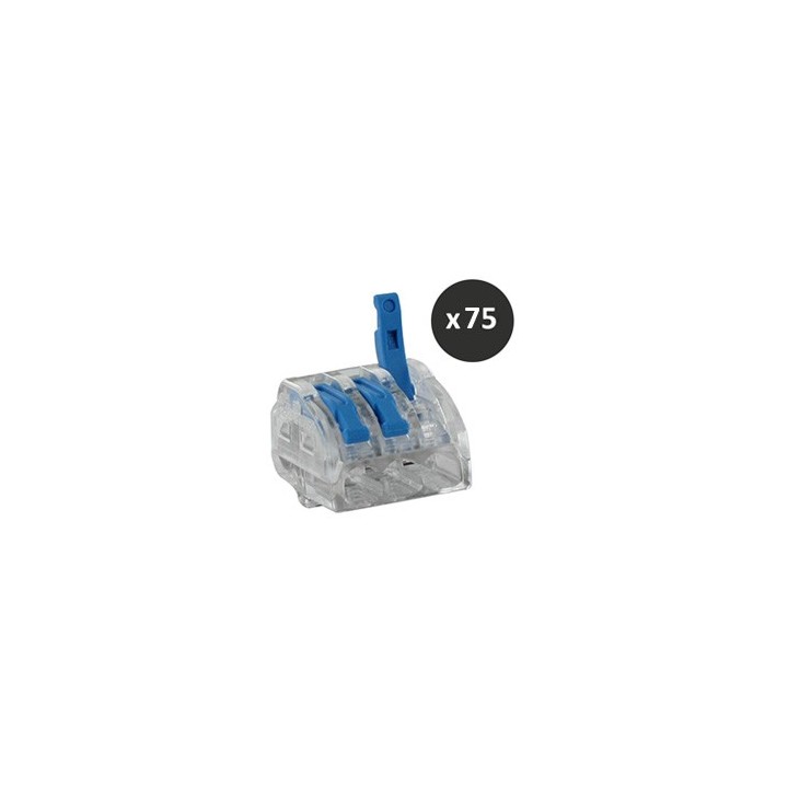 BLM - Connecteur à leviers 0.2-4 mm² 3 entrées - Réf : 485130(75)
