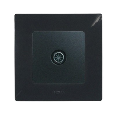 Legrand - Prise TV - simple mâle - étoile blindée - Fonte - à composer - Réf : 096648