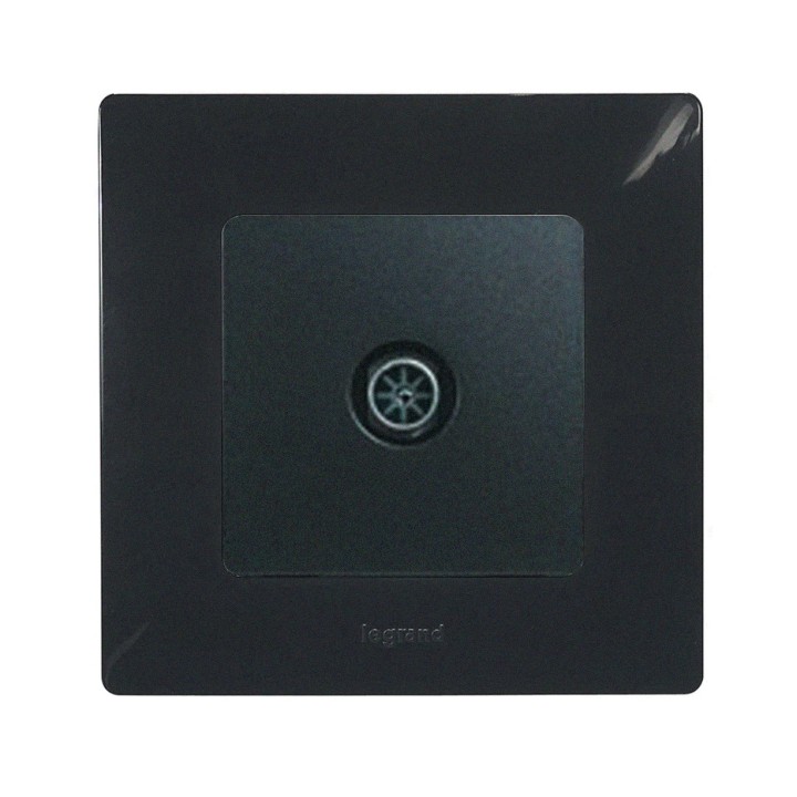 Legrand - Prise TV - simple mâle - étoile blindée - Fonte - à composer - Réf : 096648