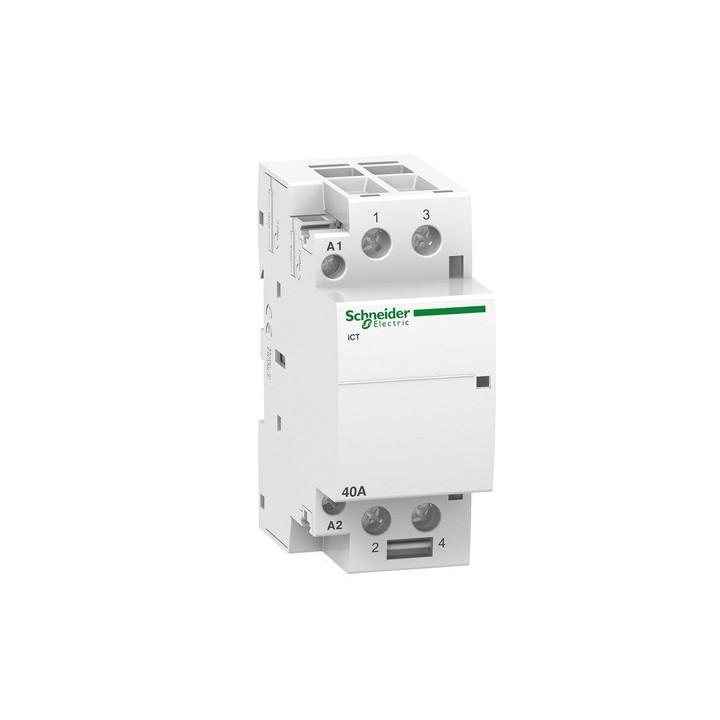Schneider - Acti9, iCT contacteur 40A 2NO 230...240VCA 50Hz - Réf : A9C20842