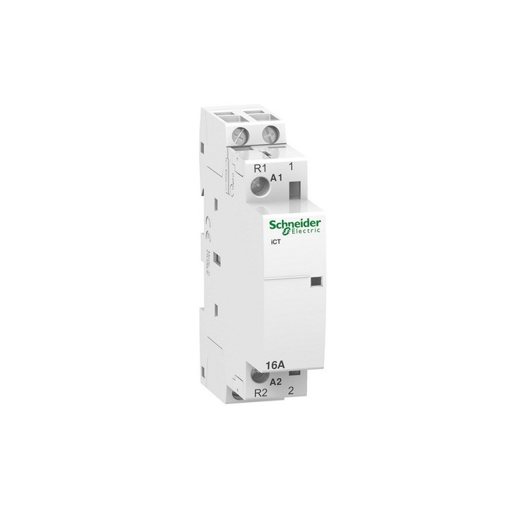 Schneider - Acti9, iCT contacteur 16A 1NO+1NF 230...240VCA 50Hz - Réf : A9C22715