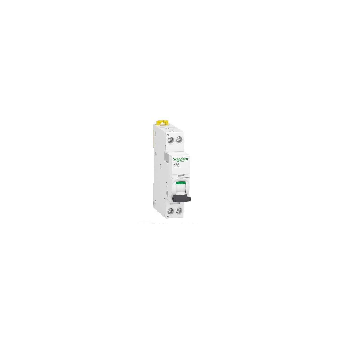 Disjoncteur Modulaire Acti9 IDT40T – 3P+N, 10A, Courbe C, 4.5kA/6kA, Schneider