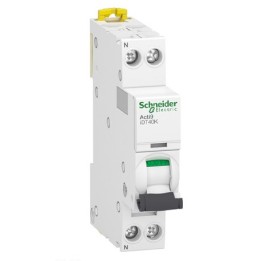 Schneider - Acti9 iDT40K - disjoncteur modulaire - 1P+N - 32A - courbe C - 4500A/4,5kA - Réf : A9P71632