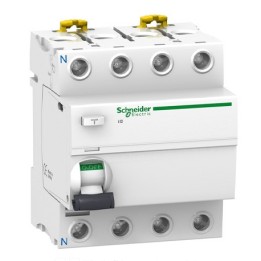 Schneider - Acti9, iID interrupteur différentiel 4P 80A 30mA type AC - Réf : A9R11480