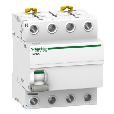 Schneider - Acti9 iSW NA - interrupteur-sectionneur - 3P+N - 40A 415VCA - Réf : A9S70740