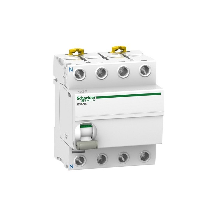 Schneider - Acti9 iSW NA - interrupteur-sectionneur - 3P+N - 40A 415VCA - Réf : A9S70740