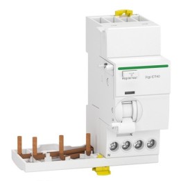 Schneider - Acti9 iDT40 - module différentiel Vigi - départ iDT40 - 3P+N 40A 30mA type AC - Réf : A9Y62740