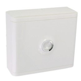 Legrand -  Habillage + porte blanche pour platines de branchement DRIVIA - Blanc RAL 9003 - Réf : 401185 