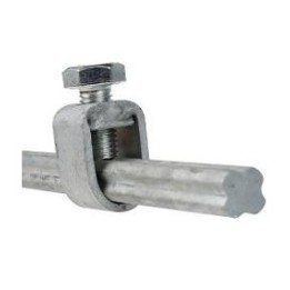 Eur'ohm - Piquet de terre - 1 mètre - Galva - Réf : 70500