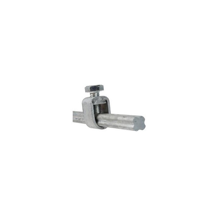 Eur'ohm - Piquet de terre - 1 mètre - Galva - Réf : 70500