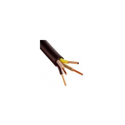 Câble U1000 R2V CU (Rigide) - 4G2.5 mm² - Coupe au mètre - Réf : 030000