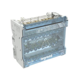 Legrand - Répartiteur modulaire à barreaux étagés tétrapolaire 125A 10 départs - 6 modules - Réf : 400408