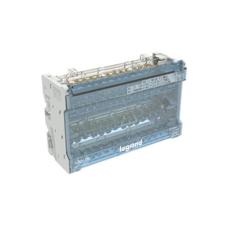 Legrand - Répartiteur modulaire à barreaux étagés tétrapolaire 125A 14 départs - 8 modules - Réf : 400409