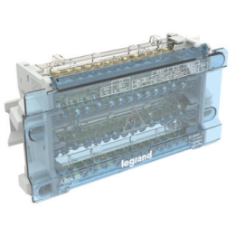 Legrand - Répartiteur modulaire à barreaux étagés tétrapolaire 125A 15 départs - 10 modules - Réf : 400410