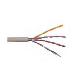 Câble téléphone 4 paires 5/10 PTT298 grade 1 - Coupe au mètre - Réf : cable-tel-PTT298