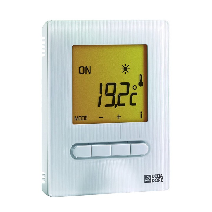 Delta Dore - Thermostat d’ambiance semi-encastré - Réf : 6151055