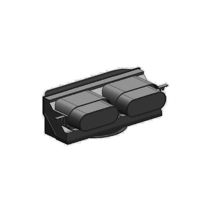 Soler & Palau - Adaptateur pour bouche ø80/100/125 mm - Pluggit - Réf : 810511