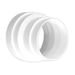 S&P Unelvent - Réducteur circulaire pour conduits rigides ronds Ø 160 à 125 mm- Réf : 863015