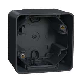 Schneider Mureva Styl : Boite 1 poste saillie IP55 gris - Réf : MUR37911